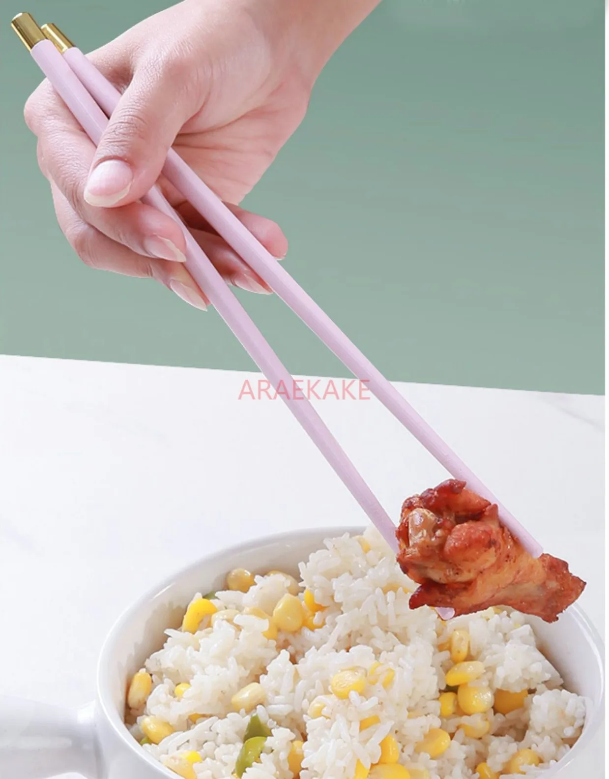 Chopsticks are colored, heat-resistant, and slip resistant, designed specifically for use by professionals