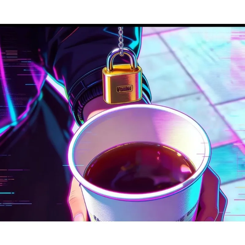 CSI - Coffee Shop Illusion Magic Tricks Unbelievable Ring on the Chain Vanishing in Coffee Close-up Street Gimmicks Mental Props