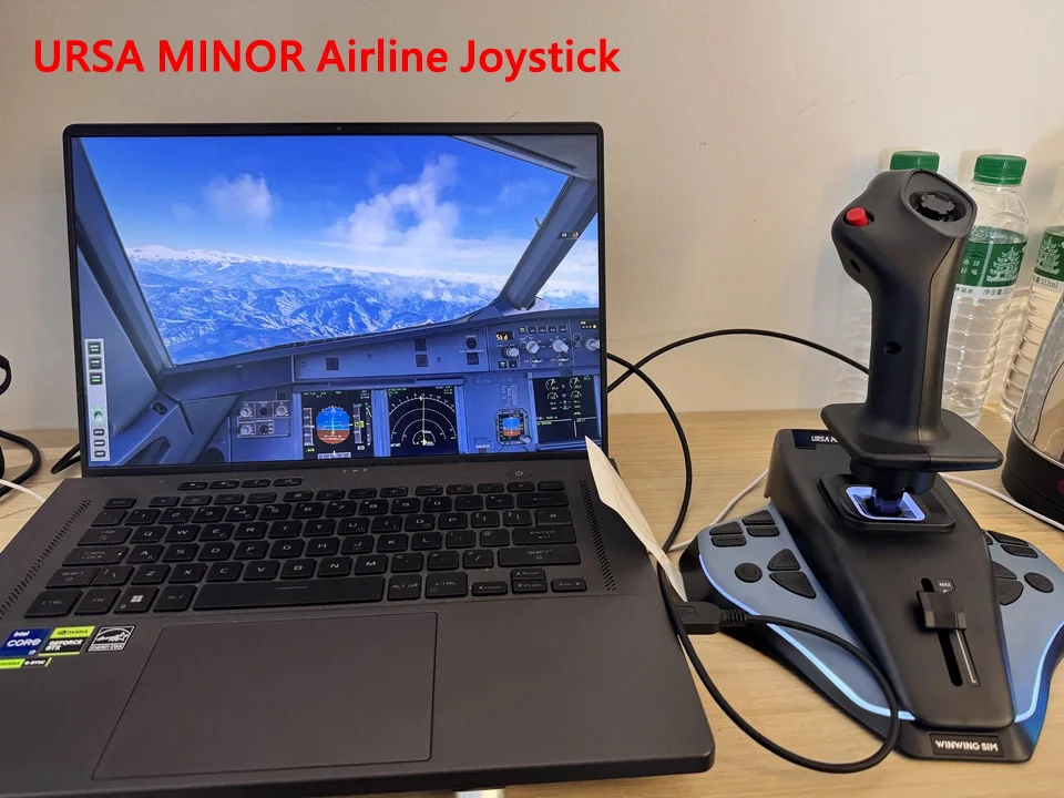 

Winwing Flight Simulator URSA MINOR Airline Joystick L Captain/ R First Officer Version X-Plane MSFS2020 P3D Simulation