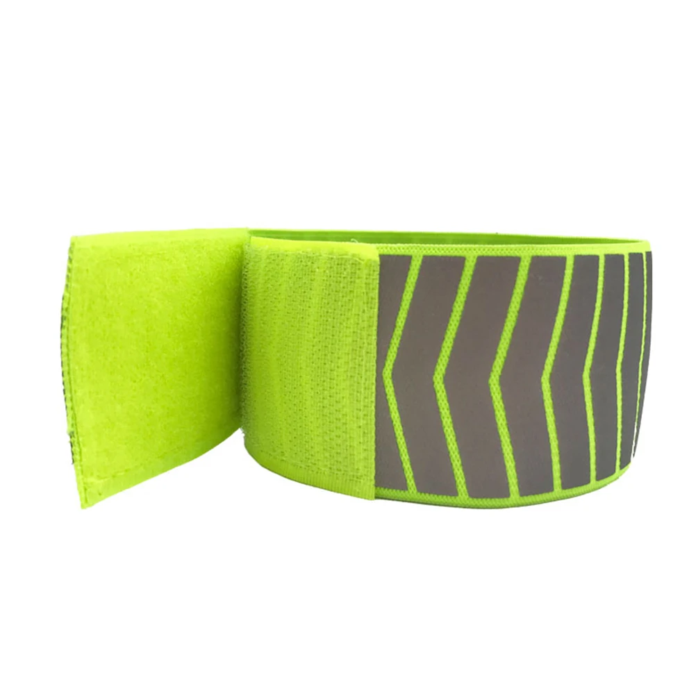 

Night Running Reflective Strip Green For Safety Warning Bind Pants Tape Outdoor Sports Lorescent Ribbon Cycling Hiking Gear