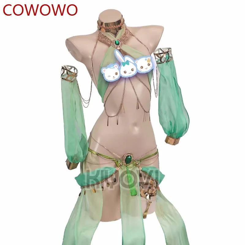 

COWOWO Sumeru God The Greater Lord Rukkhadevata cosplay costume Cos Game Anime Party Uniform Hallowen Play Role Clothing