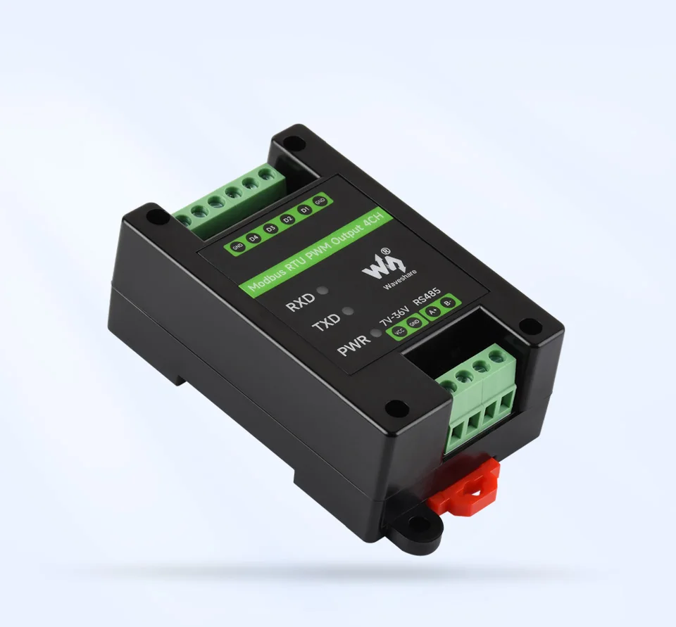 

Промышленный 4-канальный модуль с выходом PWM, протокол Modbus RTU, изолированный интерфейс RS485, регулируемая частота и коэффициент заполнения.