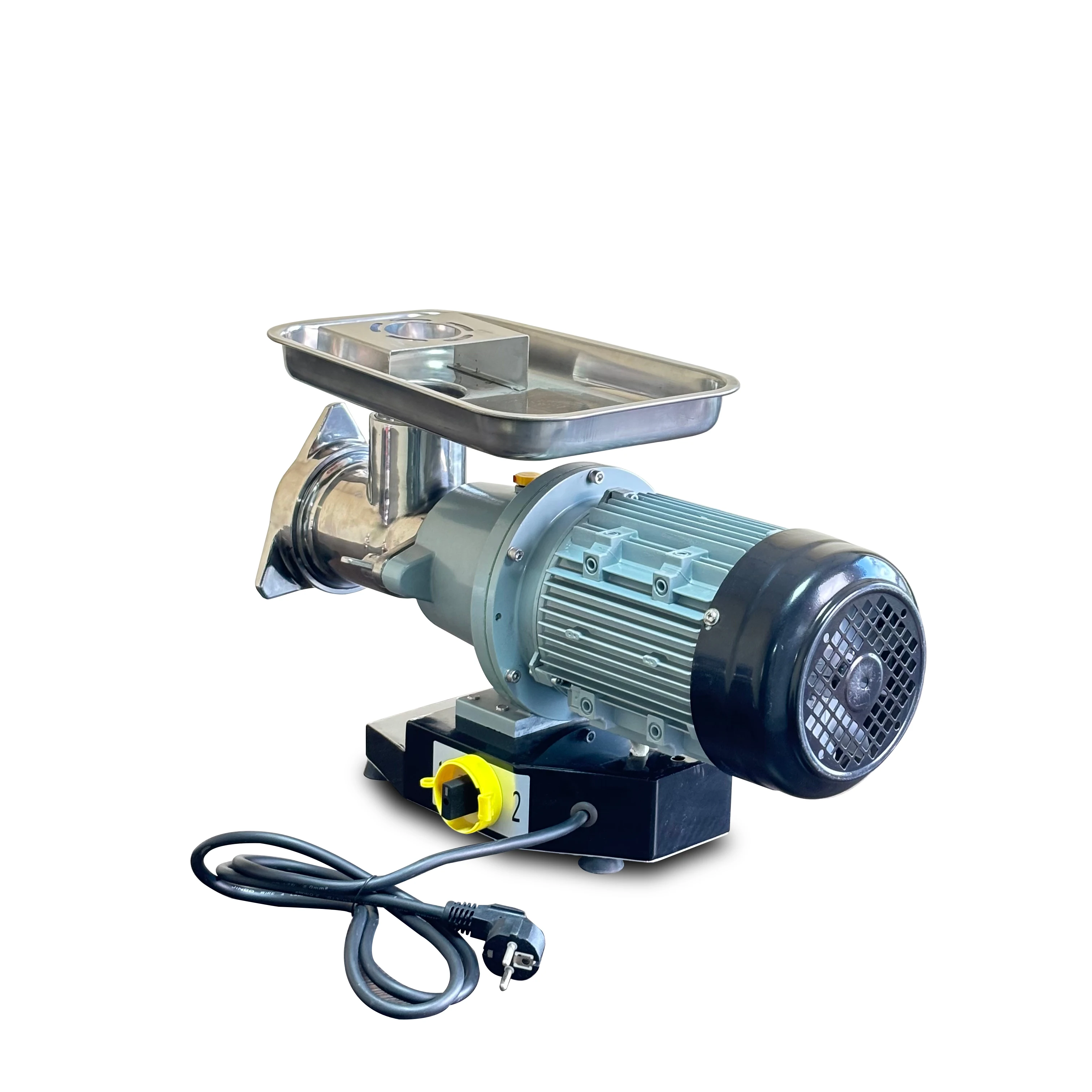

ECO-32S Мощная мясорубка из нержавеющей стали 2,2 кВт 304, 320 кг/ч с легко чистящими лезвиями, настраиваемая мясорубка