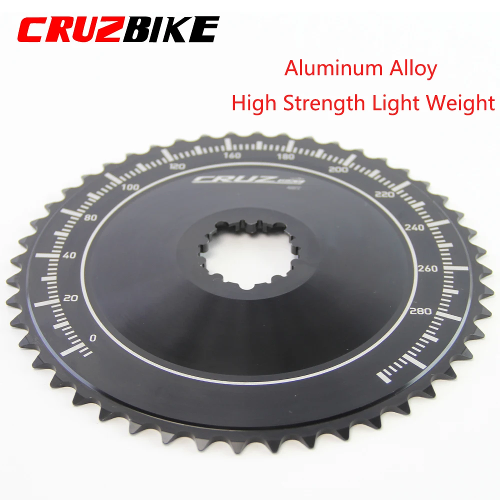 CRUZbike Track Bikes Chainring Road Bicycle Chainwheel SRAM Three Bolts Straight Mounted Chain Wheel 48/51T