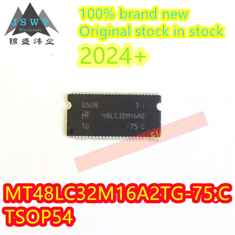 

(4/20pieces) MT48LC32M16A2TG-75:C 48LC32M16A2 TSOP-54 SDRAM memory IC 100% brand new good quality original electronics