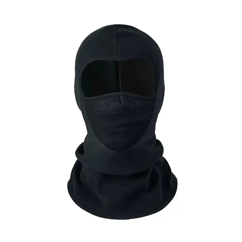 

Bicycle Fleece Head Mask Windproof Cycling Face Mask Balaclava Breathable Warm Bike Equipement Skiing Fleece Headgear