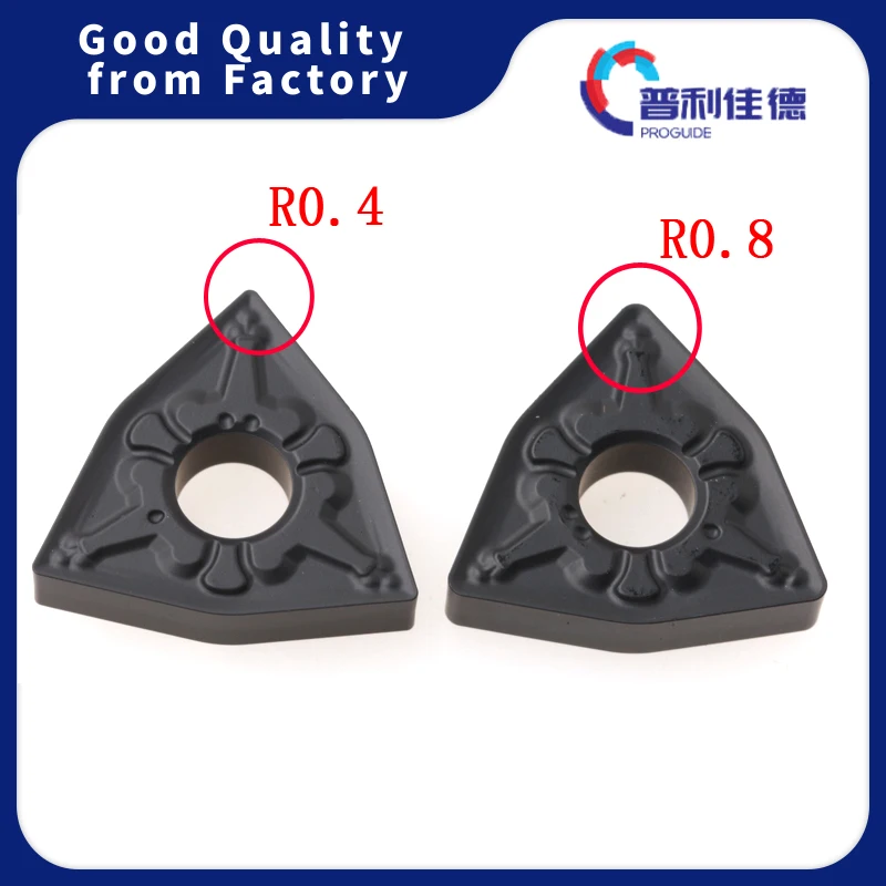 PROGUIDE WNMG080404 WNMG080408 WNMG080412 TM CG5050 CG5060 CNC Blades Turning Tools Carbide Inserts Lathe Cutter Free Shipping