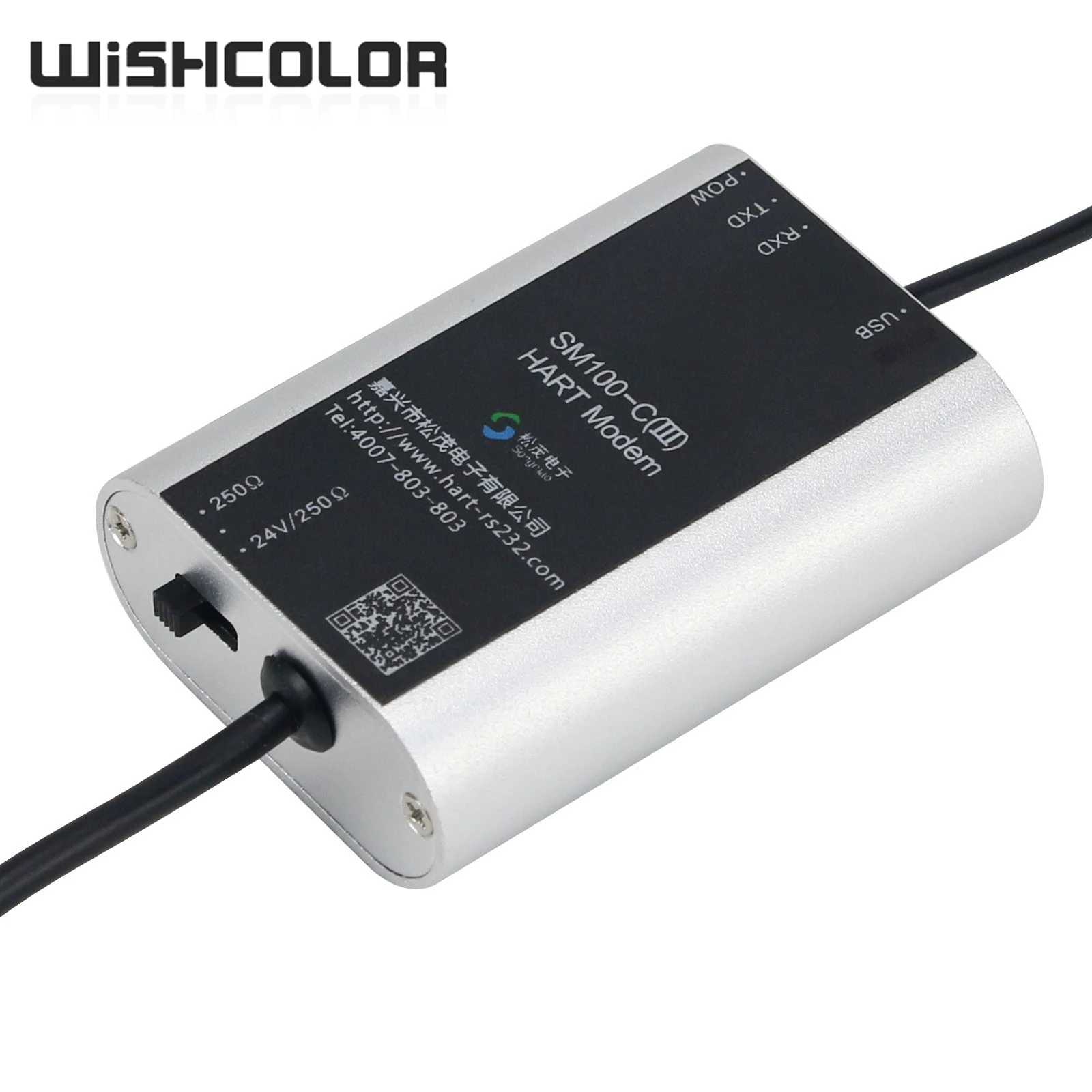 Wishcolor SM100-C (III) Standard Version Hart Modem USB to Hart Modem HART Cat Supports Mobile APP Debugging