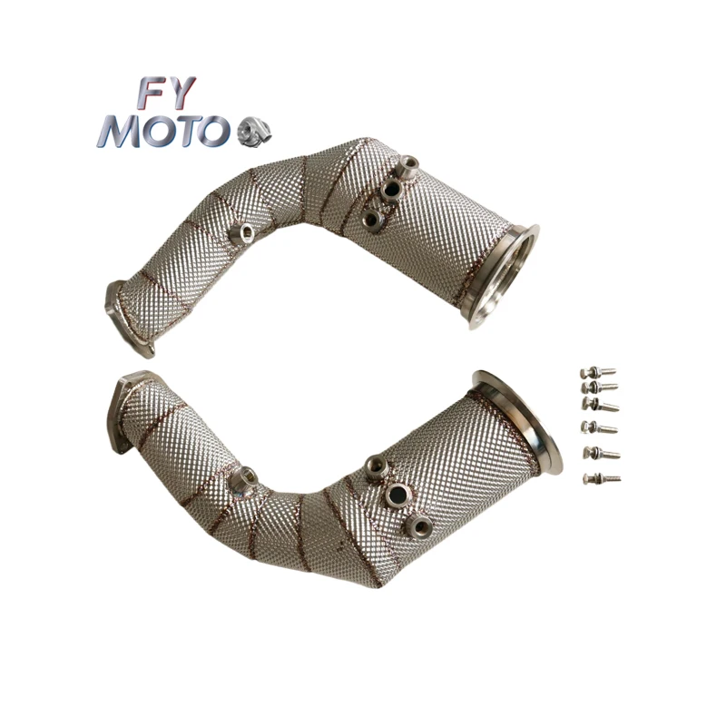 

For Lamborghini URUS 4.0 V8 2018 with Heat Shield Catted Downpipe 21+