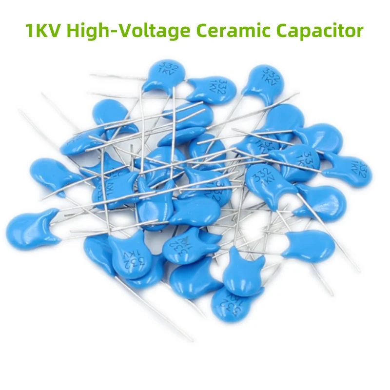 50PCS High voltage ceramic capacitor 3KV 101 102 103 222 331 471 472 821 10NF 6KV102