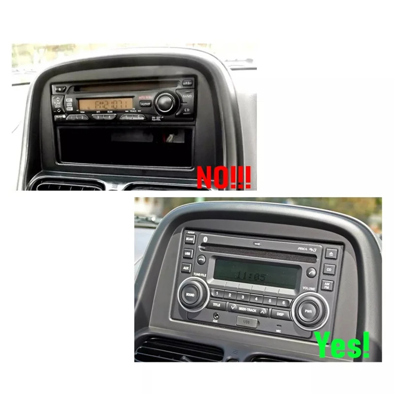 Wireless Carplay Android 15 Auto 7'' For Nissan Navara 2006-2015 Car Stereo Radio Head Unit  Intelligent System GPS Navi 4+64GB