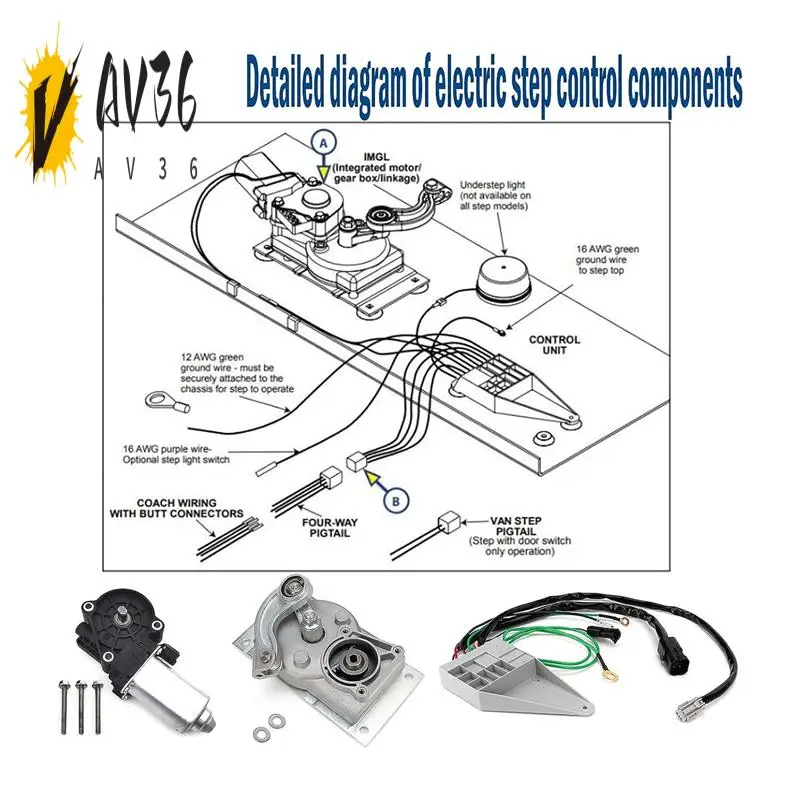 

AV36-909510000 Control Assembly Plastic Control Module Control Unit 379146 Automotive Supplies