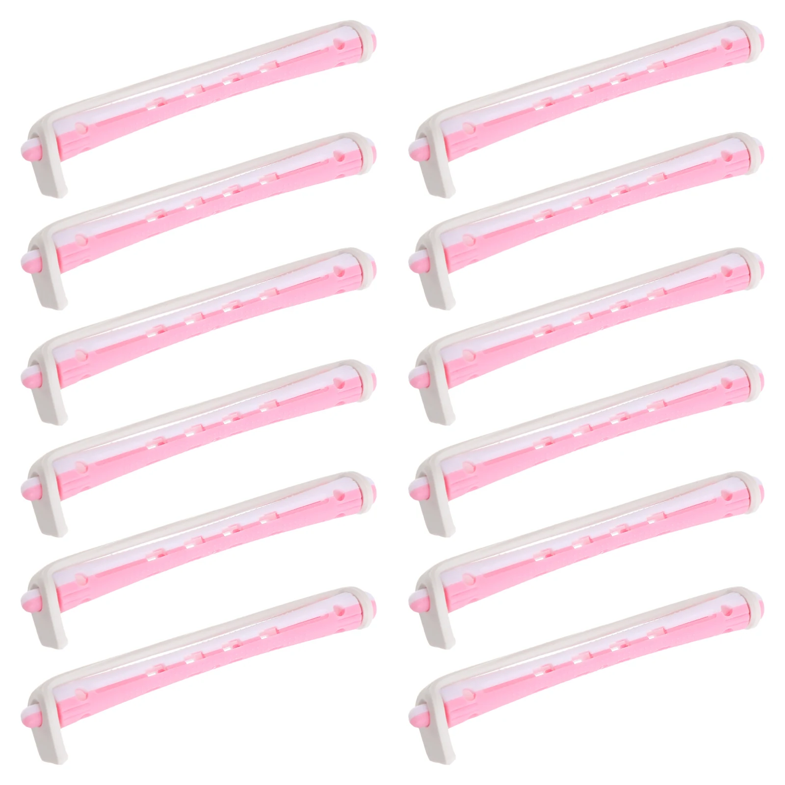 

12pcs Perm Rods Hair Curlers for Women Short Hair Styling Tools PP Rollers Hot Cold perm rods rollers women hair for curling