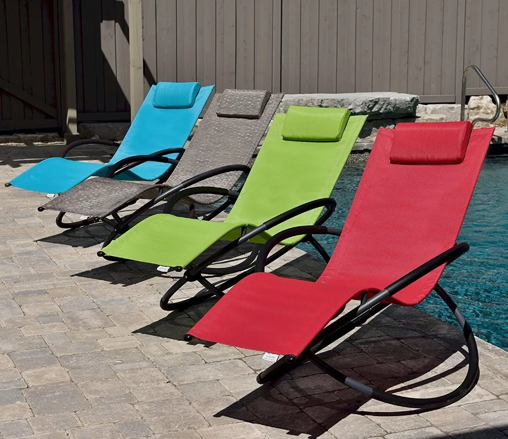 

Orbital Lounger Outdoor Rocking Chair, True Turquoise