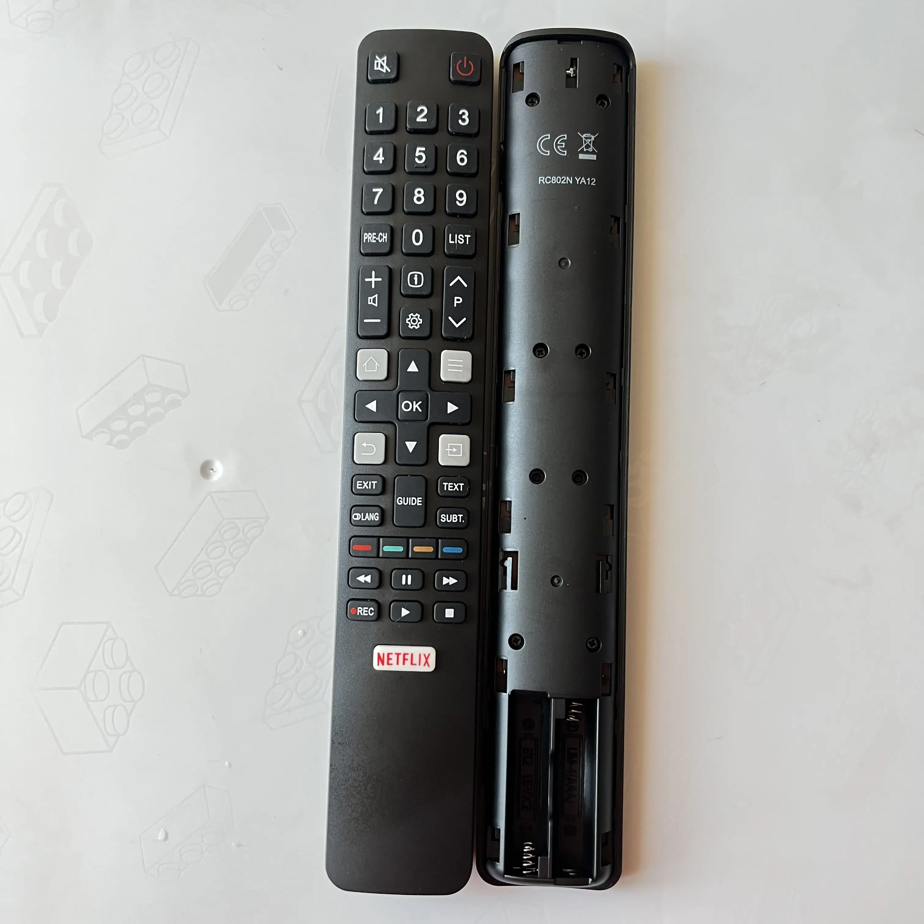 RC802N YA12 التحكم عن بعد ل TCL العلامة التجارية مع وظيفة RCE متوافق ل RC802N YUL1 RM-L1508 استبدال الذكية التحكم عن بعد