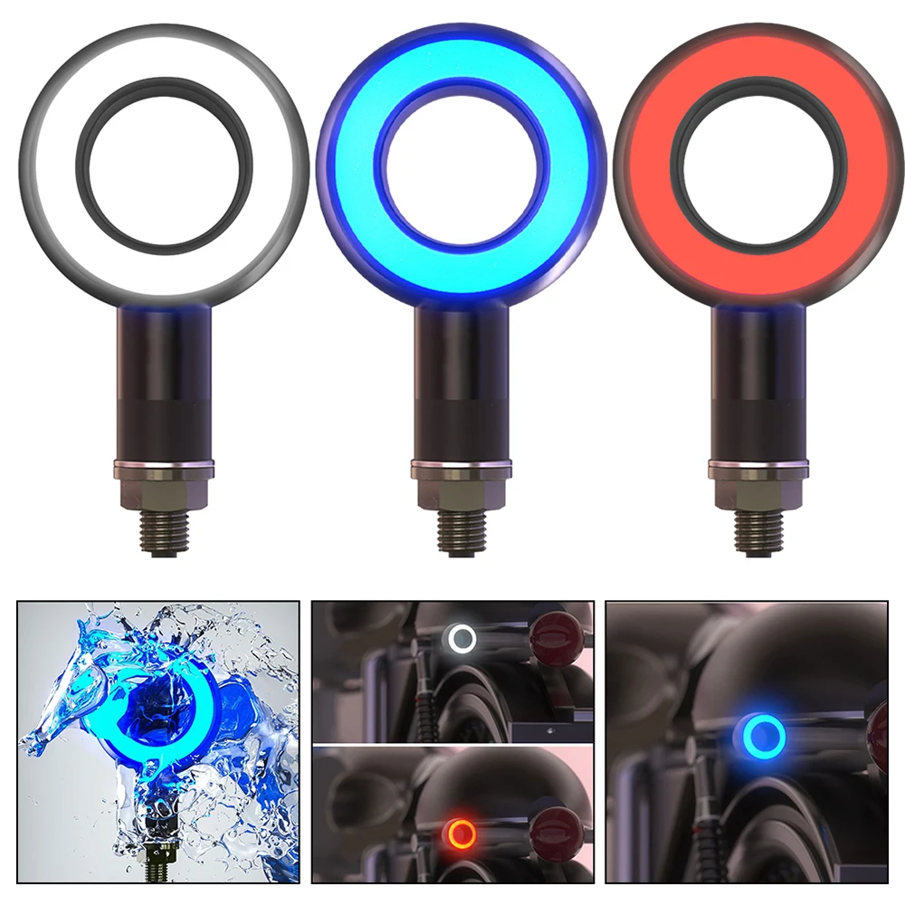 SPIRIT BEAST Motorcycle Turn Light LED Electric Light Automotive Lighting Turn Signals 12V Moto Highlight Jinji Flash 300 Retro