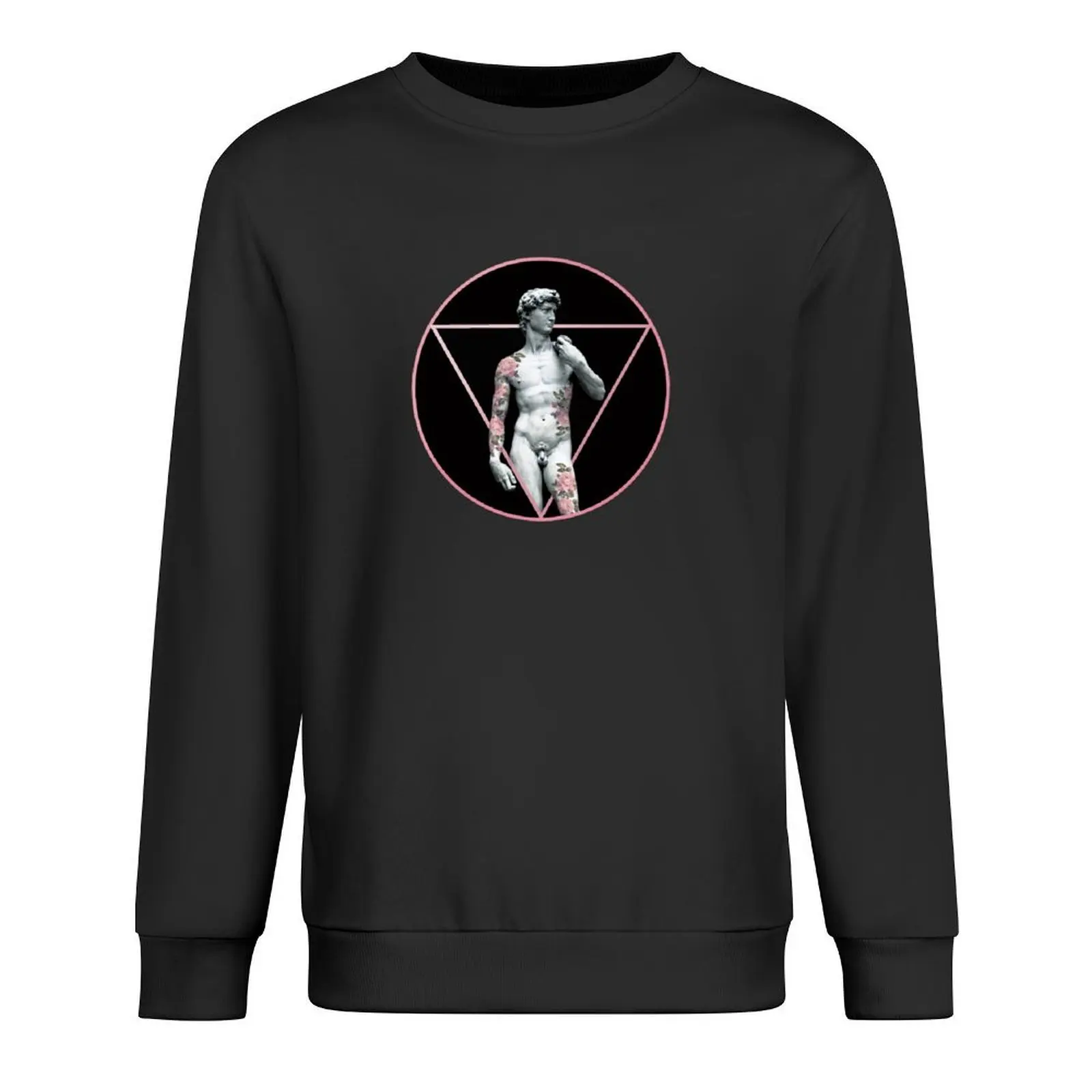 David avec Rose tatouages pull anime vêtements automne nouveaux produits vêtements pour hommes style japonais hommes sweats