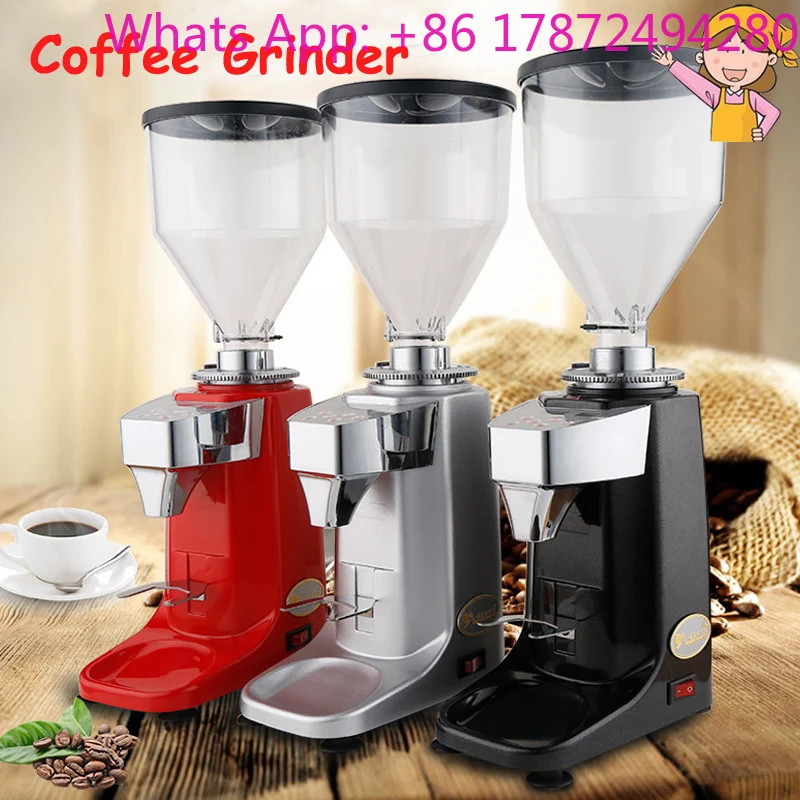 Commercial Coffee Grinder  Electric Italian Quantitative Coffee Grinding Machine 220V/250W Professional Coffee Machine