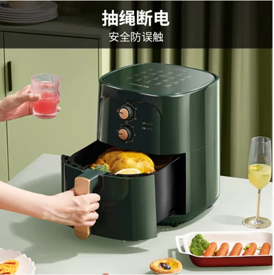 Joyoung home versatile, Air Fryer, non-stick easy to clean, accurate, low-fat, oil-free frying 5.5 l large capacity KL55-VF509