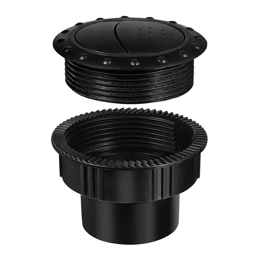 

Rv Air Vent Outlet Round Cover Universal Airflow Deflector for Bus Dashboard Exhaust Grille Yacht Cooling Vents