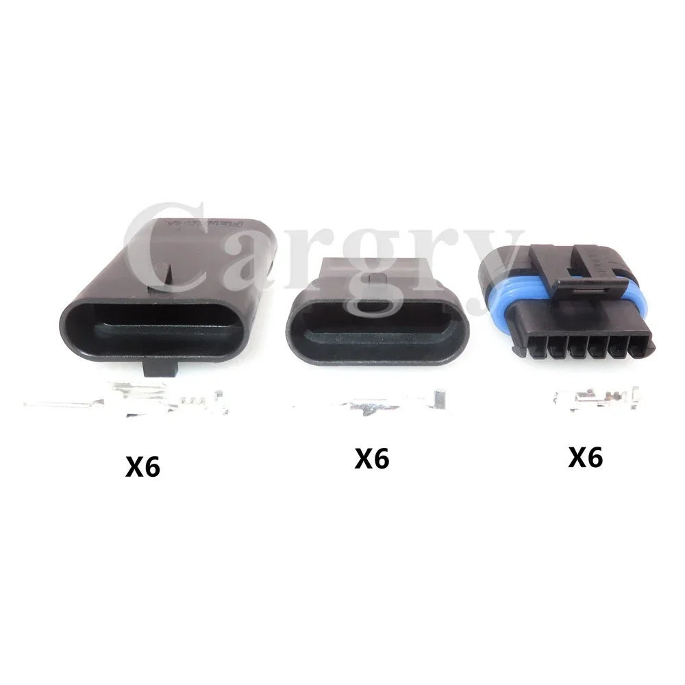 1 Set 6P 12066317 12162261 12162210 AC Assembly Auto Electronic Accelerator Pedal Sensor Socket Car Electrical Connector