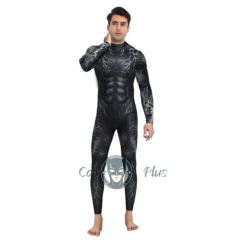 بدلة فينوم ضد الرجل العنكبوت التأثيرية للهالوين فينوم 3 بدلة تنكرية للرجال والنساء أزياء حفلات توم هاردي للجنسين بدلة زنتي