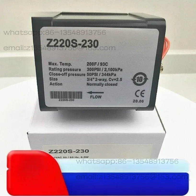 

Genuine Z215S/225S/220S-230 Fan Coil Valve Electric Solenoid/Two-way Water Valve