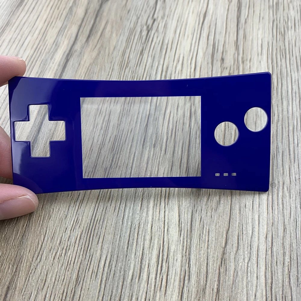 غطاء أمامي غطاء بديل ل GameBoy مايكرو ل GBM الجبهة الإسكان إصلاح جزء