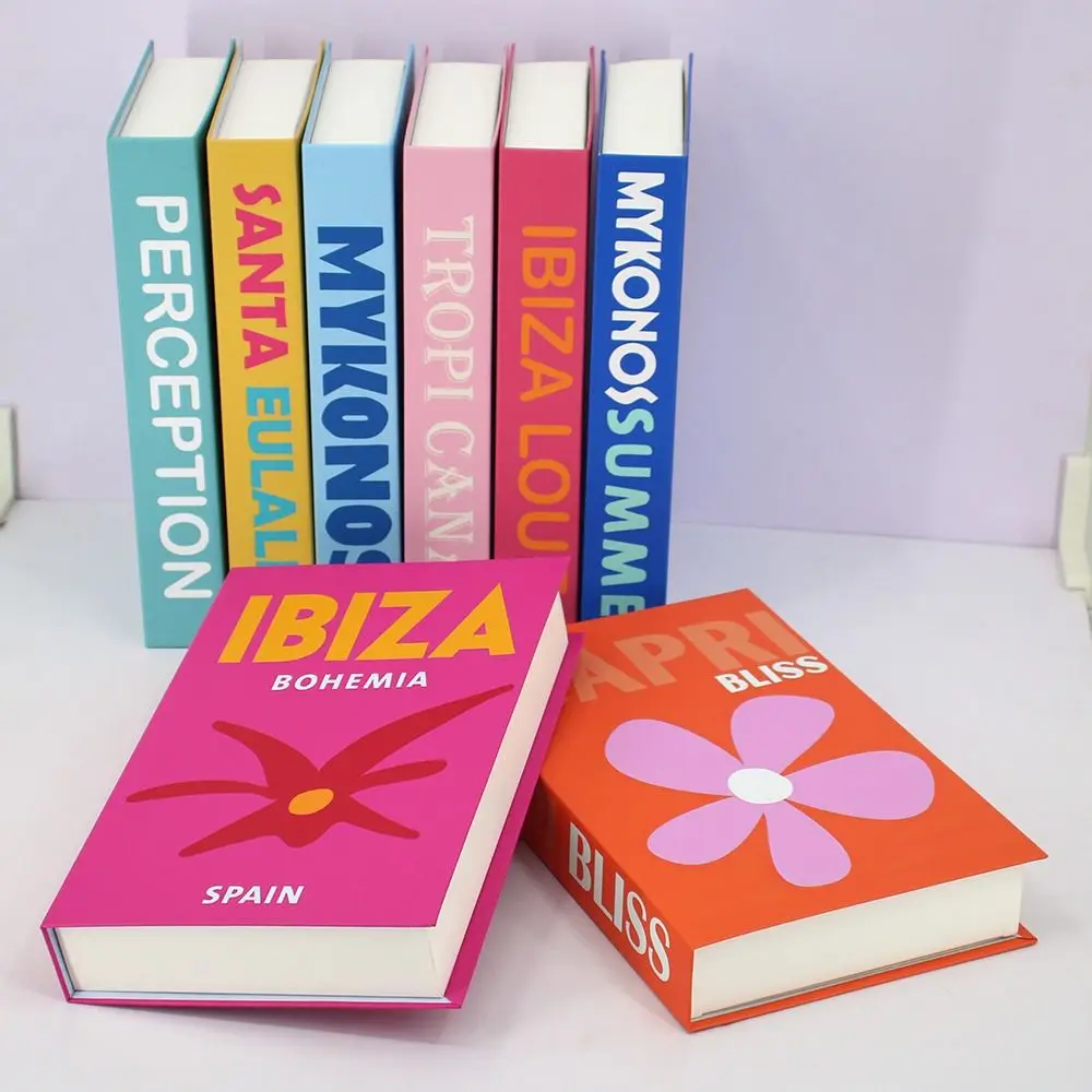 

Artistic Atmosphere Thickened Easy Use Photography Magazine Prop Books Model Simulation Book Fake Books Book Storage Box