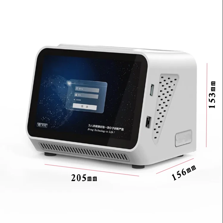 Hot Selling Quality Gentier Mini DNA Rapid Detection System Portable Real Time PCR Test Instrument Small Gene Rapid Detection