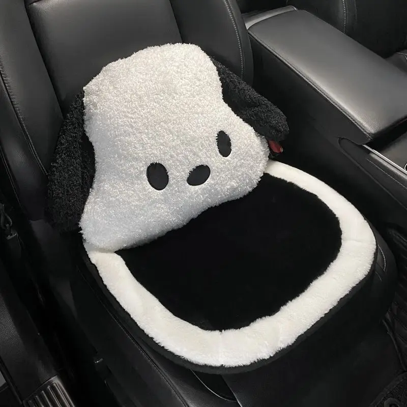 Car accessories, headrests, cute cartoon Pacha dog waist support, interior seat cushion