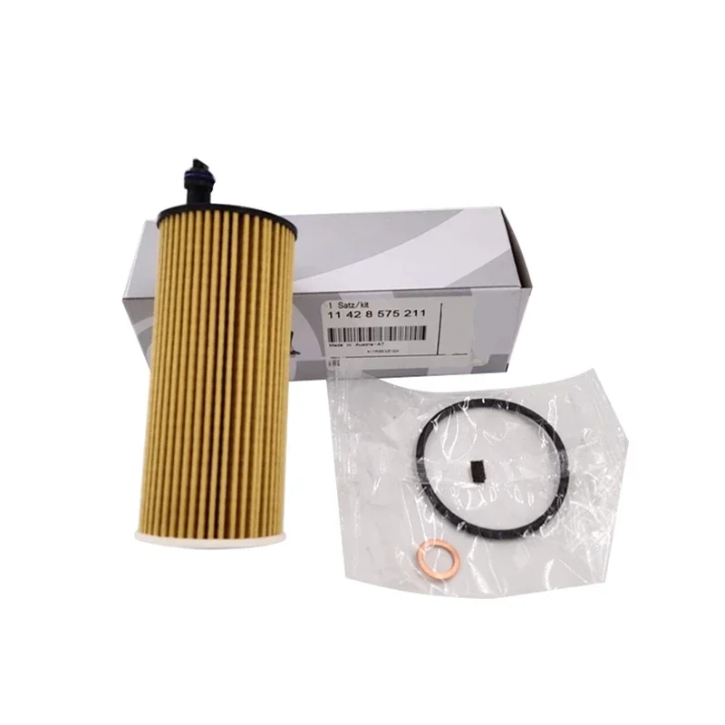 Car Engine Oil Filter Kit 11428575211 for BMW F10 F15 F20 F25 F30 F34 G30 320i 320d 520d 530i 725d X3 X5 B38 B47 B48