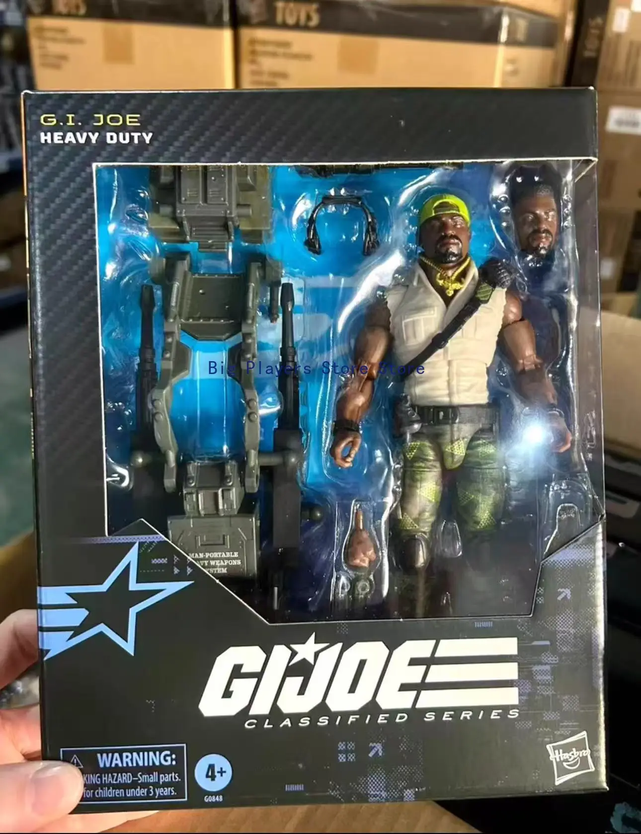 

Spot Goods Hasbro G.I. Joe Heavy Ordnance Roadblock 6-inch Articulated Action Figure
