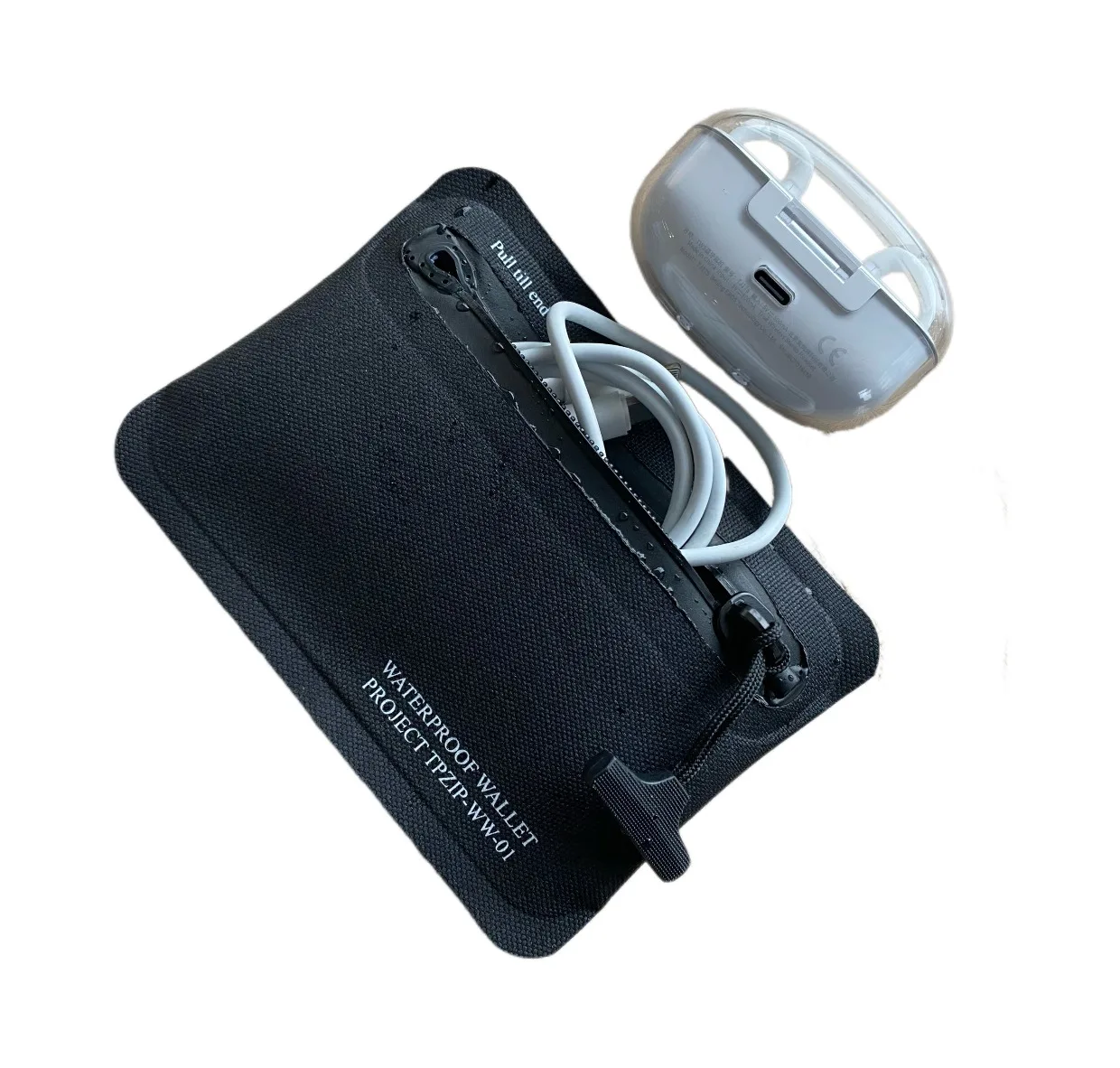 2025 جودة عالية التكتيكية مقاوم للماء محفظة نسائية للعملات المعدنية حامل بطاقة للجنسين في الهواء الطلق وظيفة سماعة مفتاح حامل بطاقة الائتمان حقيبة صغيرة #5