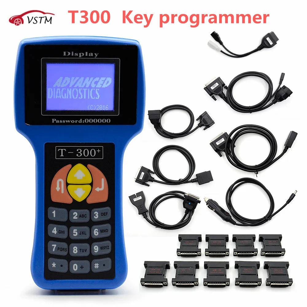 Newest V17.8 T-300 T300 Key Programmer For Universal Cars Immobilizer Key Decorder T 300 Key Maker English/Spanish