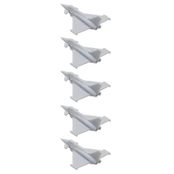 5PCS 1/700 400 350 Scale EF-2000 Typhoon Resin Fighter Aeroplane Toys Fighting Aircraft Mould for DIY Battle Airplane Model