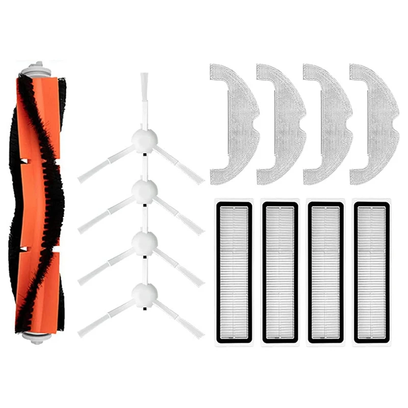 ชุดอะไหล่สำหรับ L10plus หุ่นยนต์ดูดฝุ่น Z10pro อุปกรณ์อะไหล่ทดแทน