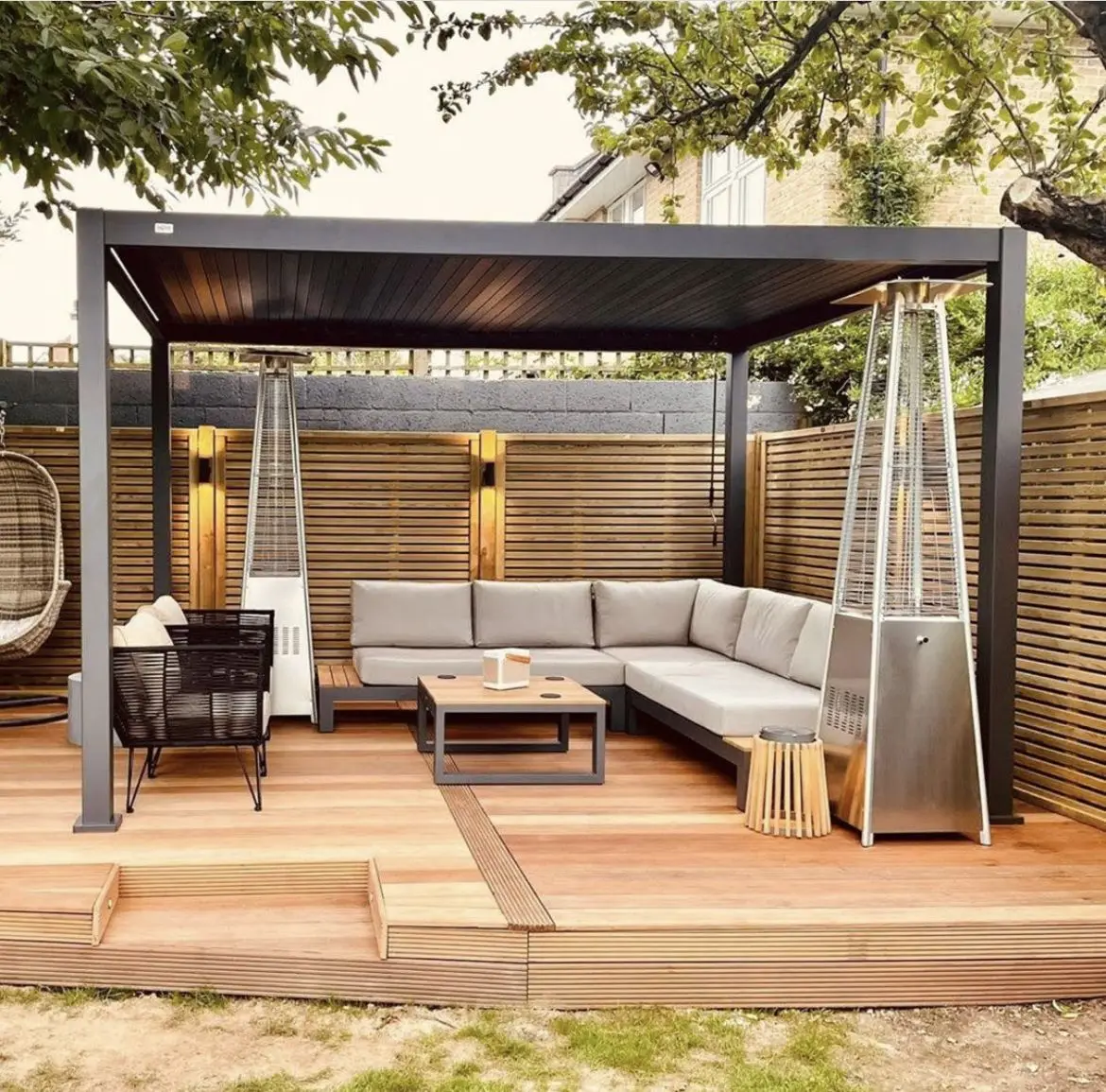 

3X4 4X4 3X6 3X5 4X6 4X5 3X3 Canopy Louvered Roof Outdoor Gazebo Pergola Aluminium Electric Bioclimatica Arches Arbours Pergolas