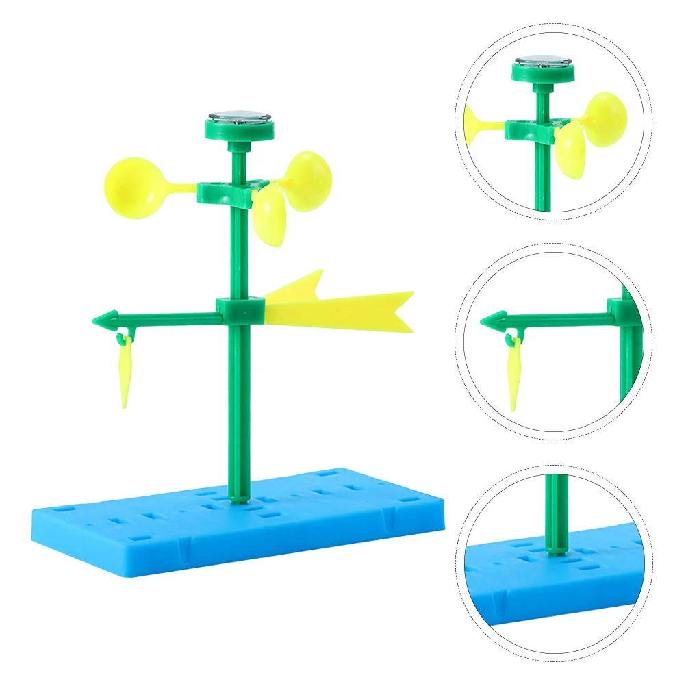 Accesorio de experimento de paletas de viento, juguete científico DIY, modelos educativos, juguetes artesanales para niños