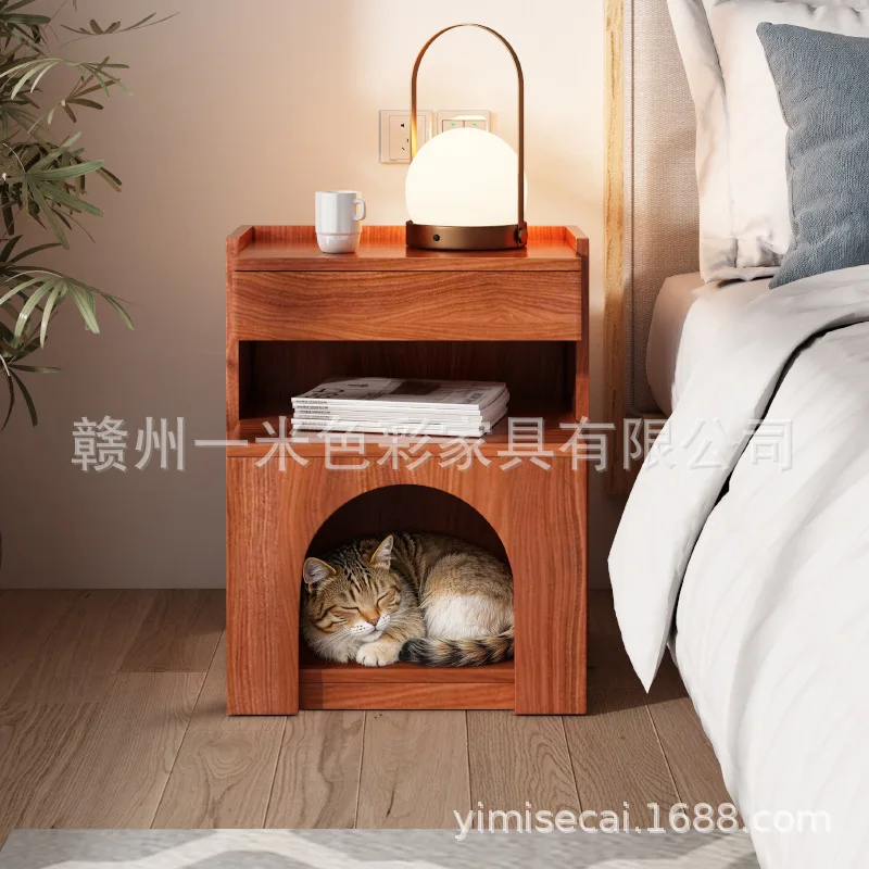 DSA cat nest bedside table simple modern storage cabinet cat house small bedside table