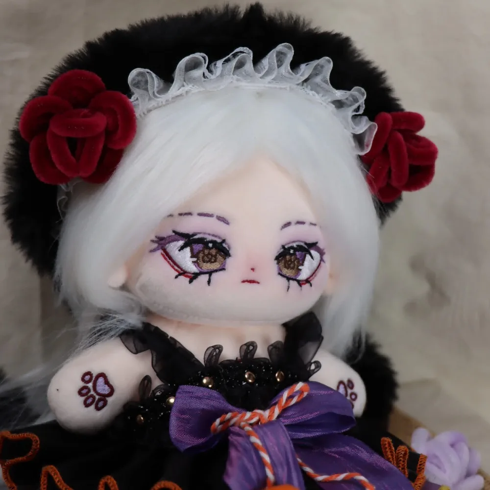 手作り20cm IDVコットン人形 心理学者エイダ 患者エミール ソフトボディ ドレスアップ コスプレ アニメ フィギュア ぬいぐるみ コレクション おもちゃ ギフト