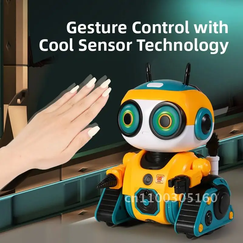 Zhiqu robot telecomandato rilevamento gesti interattivo 2.4G telecomando giocattolo canzone regalo per bambini