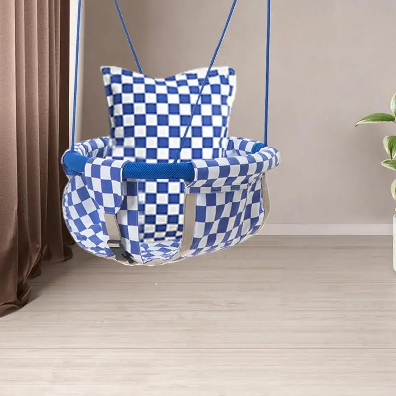 Divertido asiento de columpio para juegos caseros y exteriores para niños, juego de columpio para niños pequeños, columpio para patio trasero, accesorios para niños
