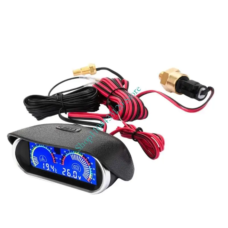 Digital Display Combined Meter For Car Truck And Coolant Temperature Monitoring In High Definition Quality