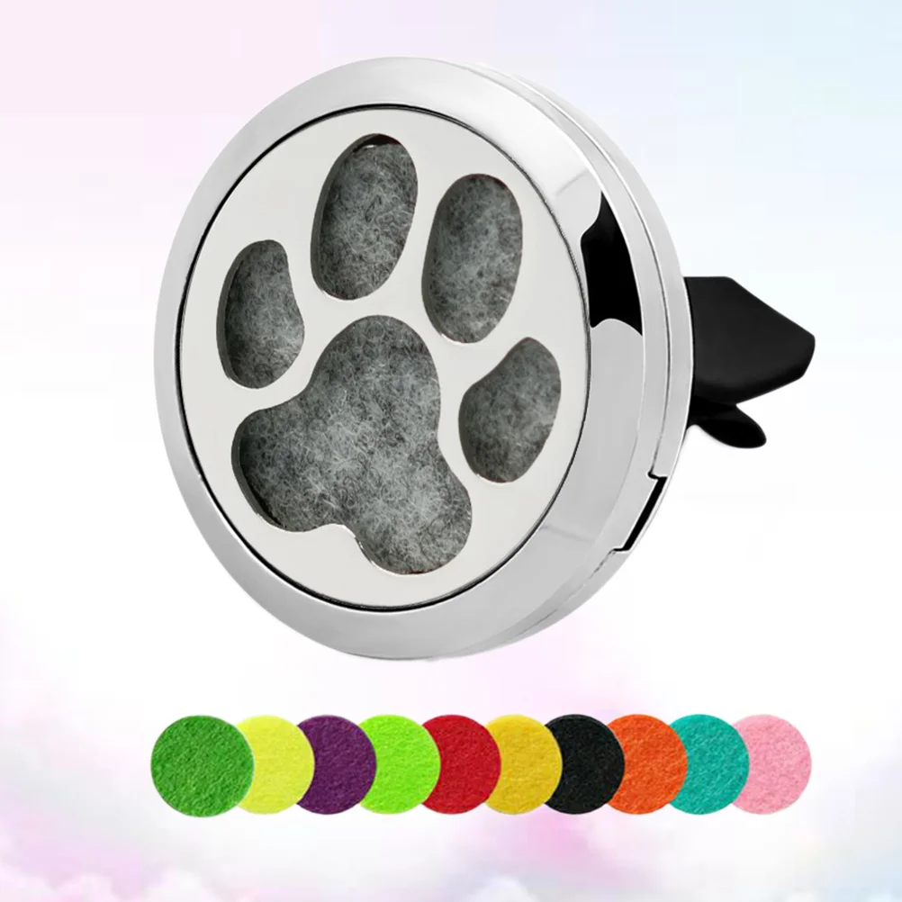 

30Mm Car Perfume Clip Premium 316L Stainless Steel Aromatherapy Diffuser for Car Vent Essential Oil Air Freshener Holder No Leak