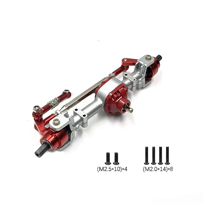 

1/12Mn78 MN82 LC79 Новые автомобильные детали с дистанционным управлением 99s Модернизированные и модифицированные металлические передние и задние оси
