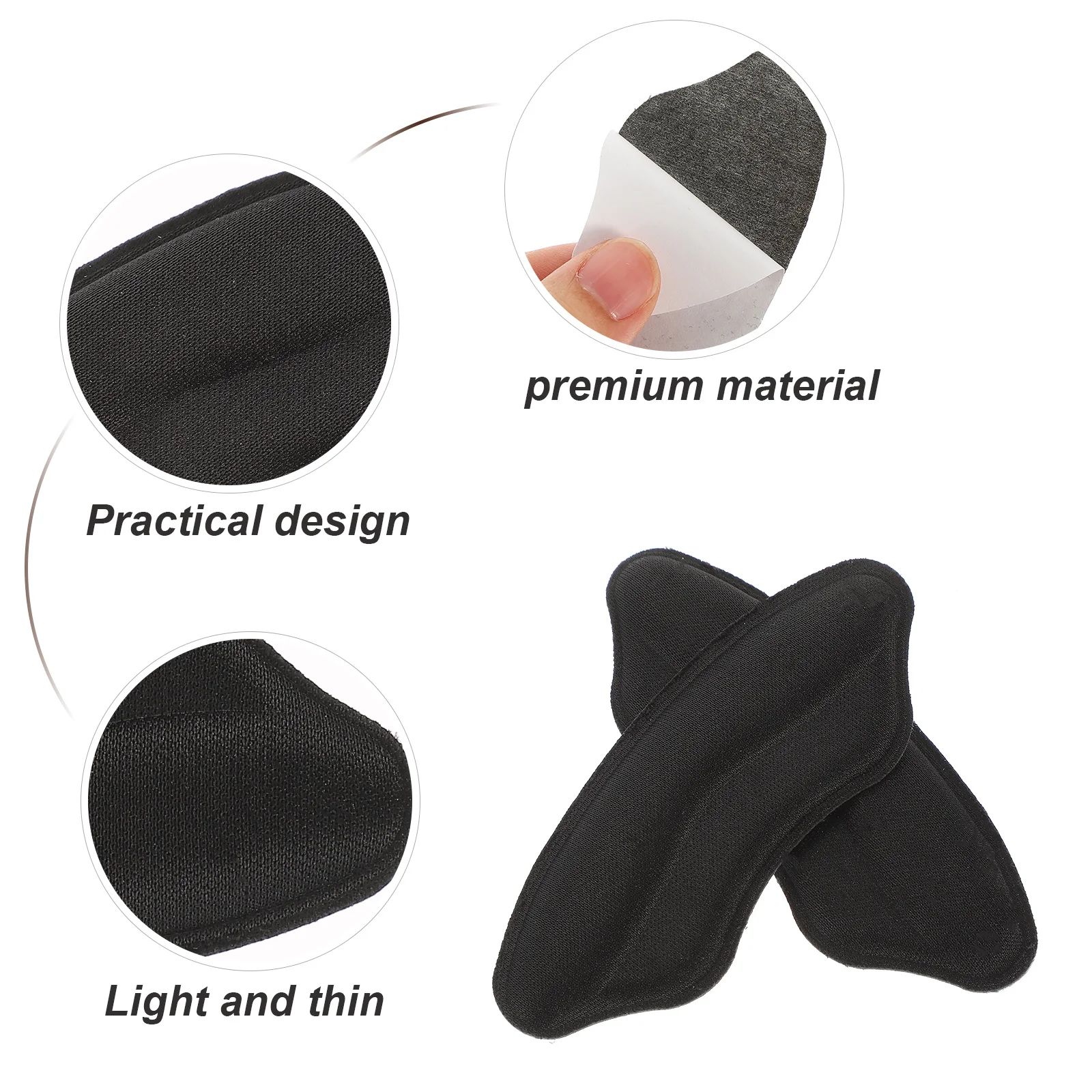 

Invisible Shoe Pads Cuttable Self Adhesive Inserts Sweat Absorbent Breathable Heel Cushions Women Men Shoe Fillers For