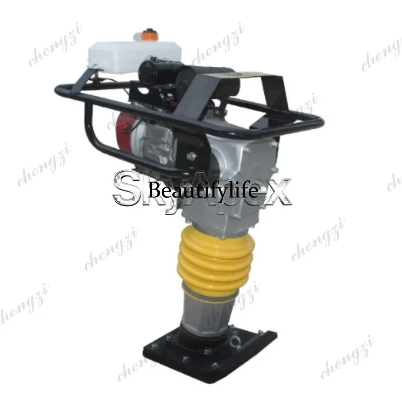 K182 130 Type Impact Rammer Vibratory Tamper Indoor Outdoor Concrete Cement Road Compactor Soil Tamping Construction Machinery