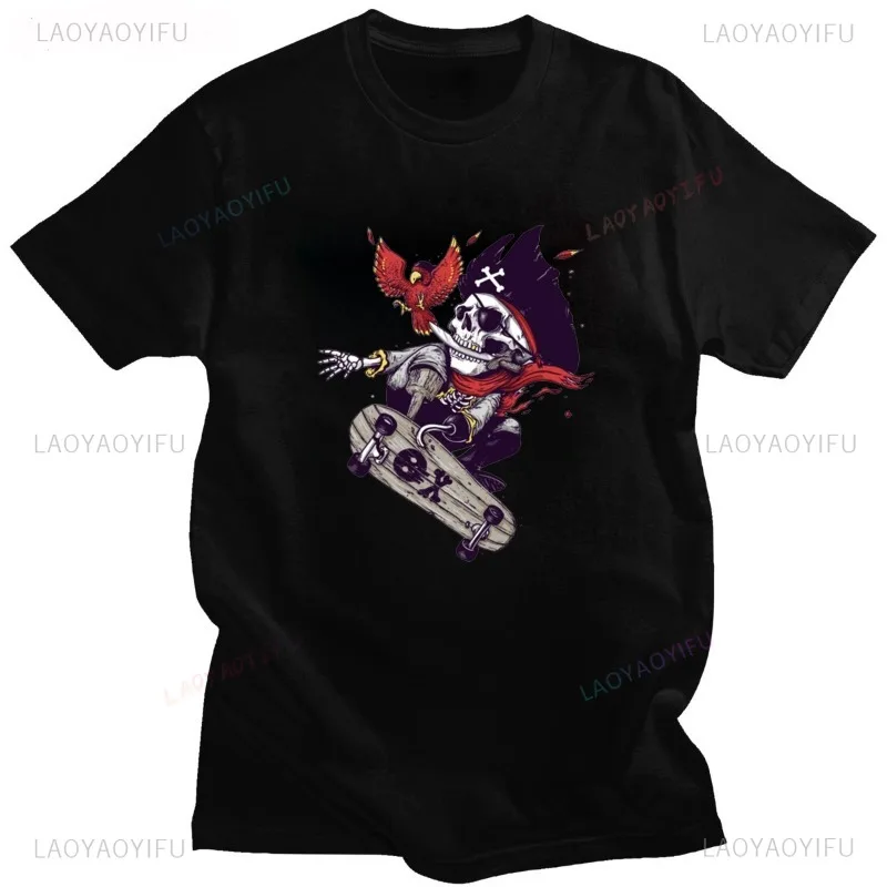 Dabbing Pirate Skeleton Dab Wmen, disfraz de Halloween, camiseta de manga corta para hombre, ropa de calle de verano, regalo