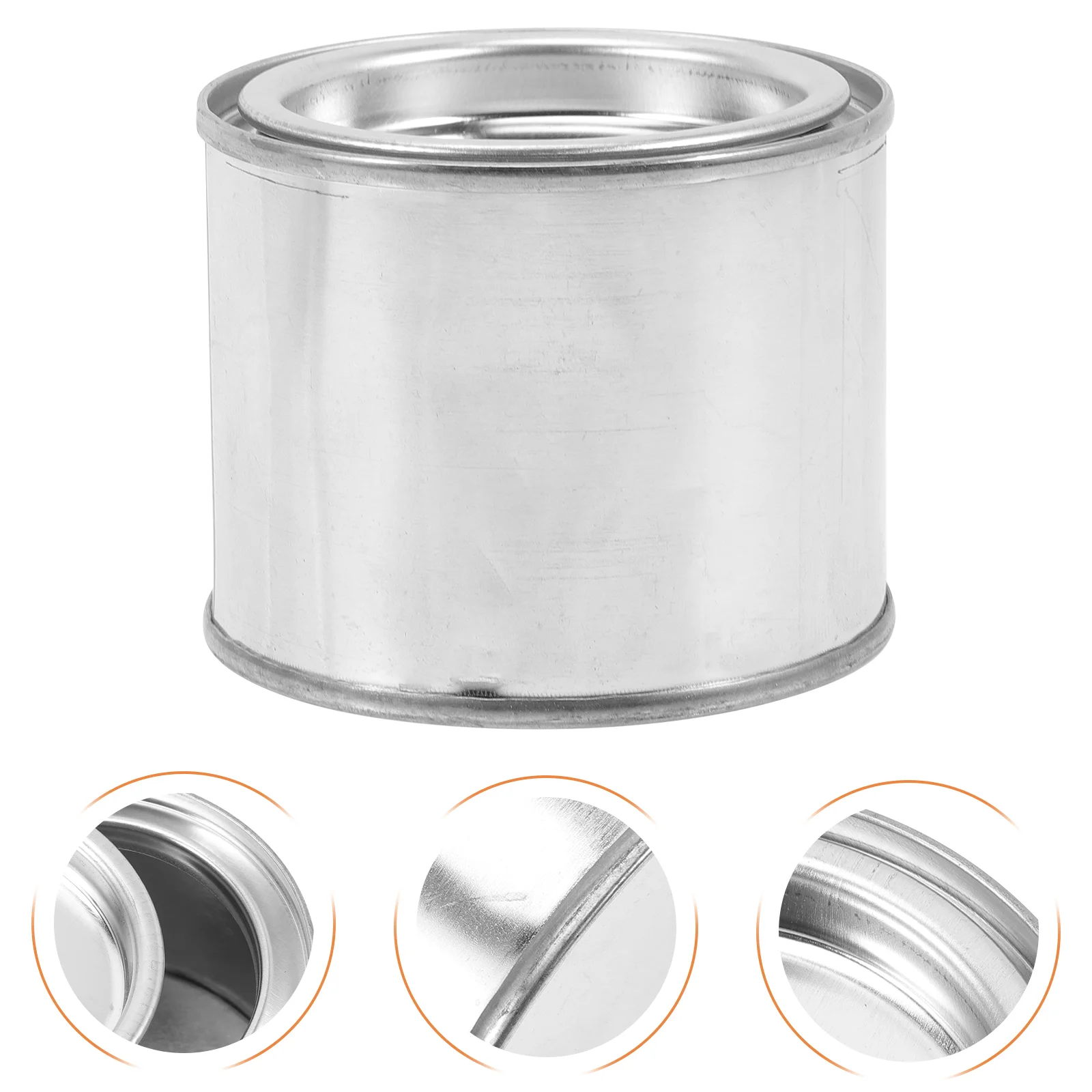 

10 Pcs Handheld Oil Paint Container Multipurpose Metal Can Storage Containers for Leftover Sealed Jar Iron Bucket